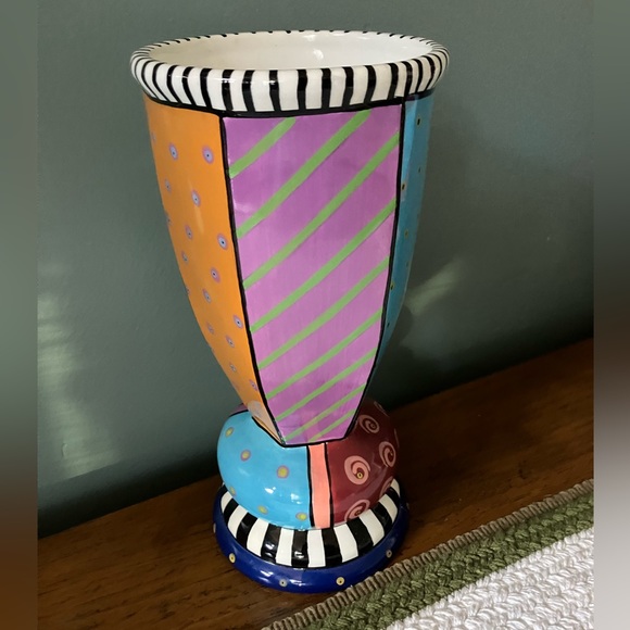 Prospero Vase (HAND PAINTED) - Picture 1 of 11